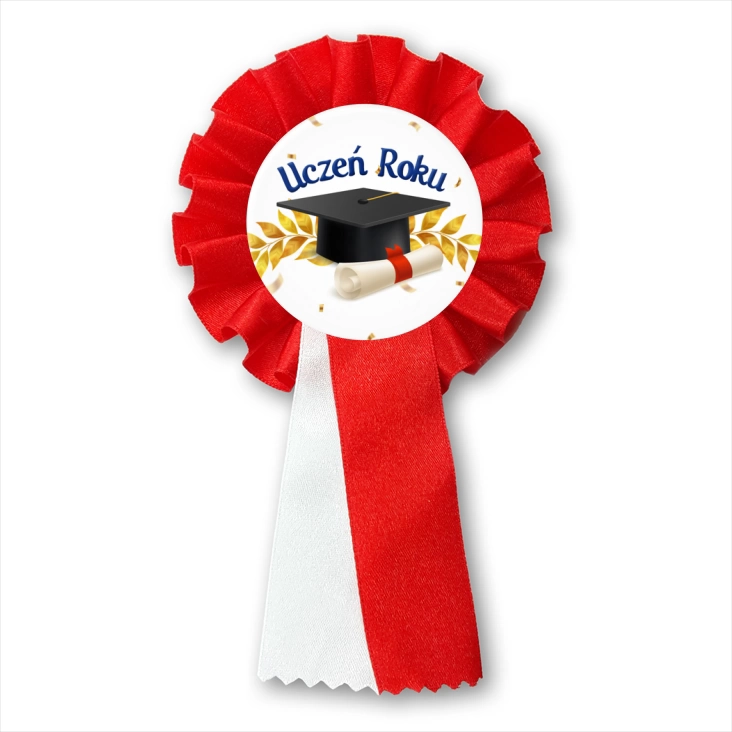 przypinka kotylion Uczeń Roku