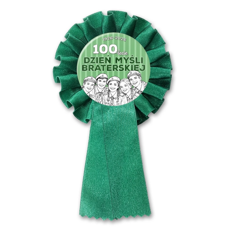 przypinka kotylion 100-lecie DMB