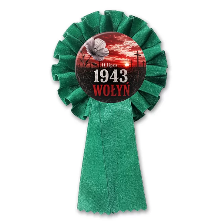 przypinka kotylion 11 lipca 1943 Wołyń