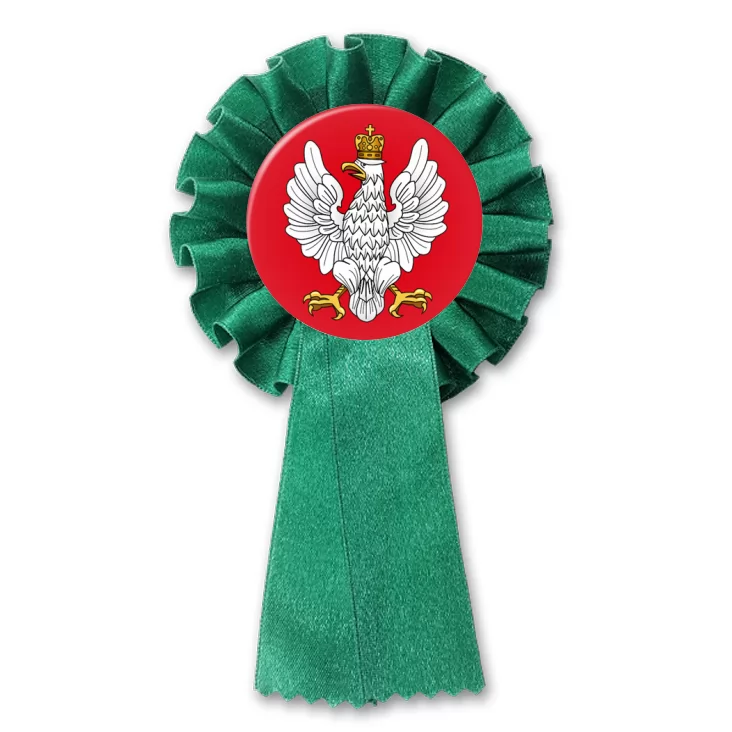 przypinka kotylion Godło Polski z lat 1919-1927