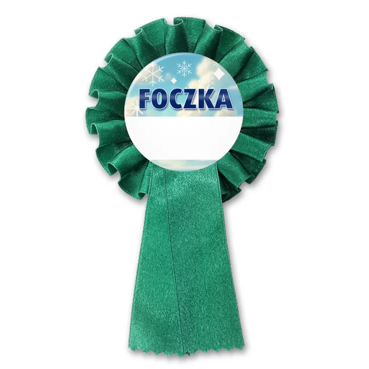 przypinka kotylion Idenftyfikator foczka