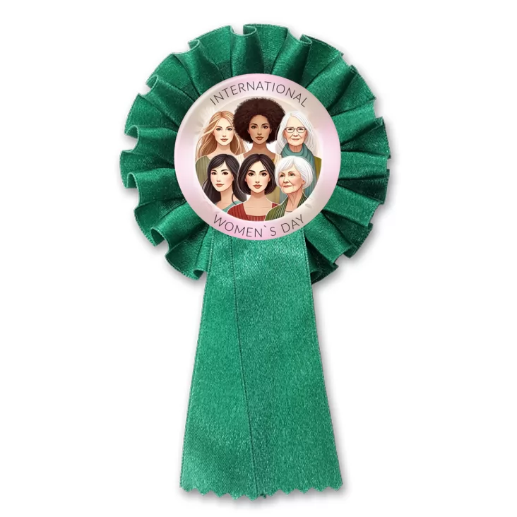 przypinka kotylion International Women`s Day