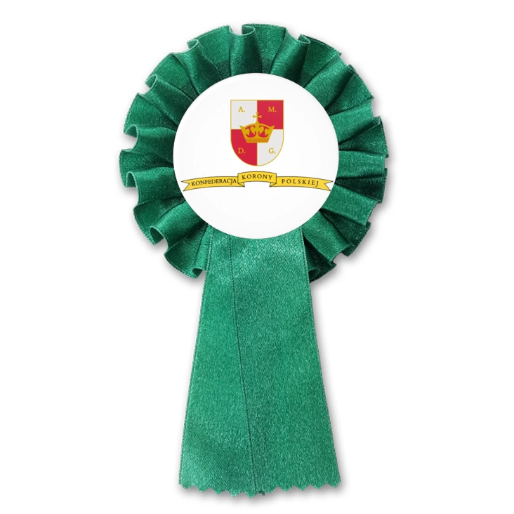 przypinka kotylion Konfederacja Korony Polskiej