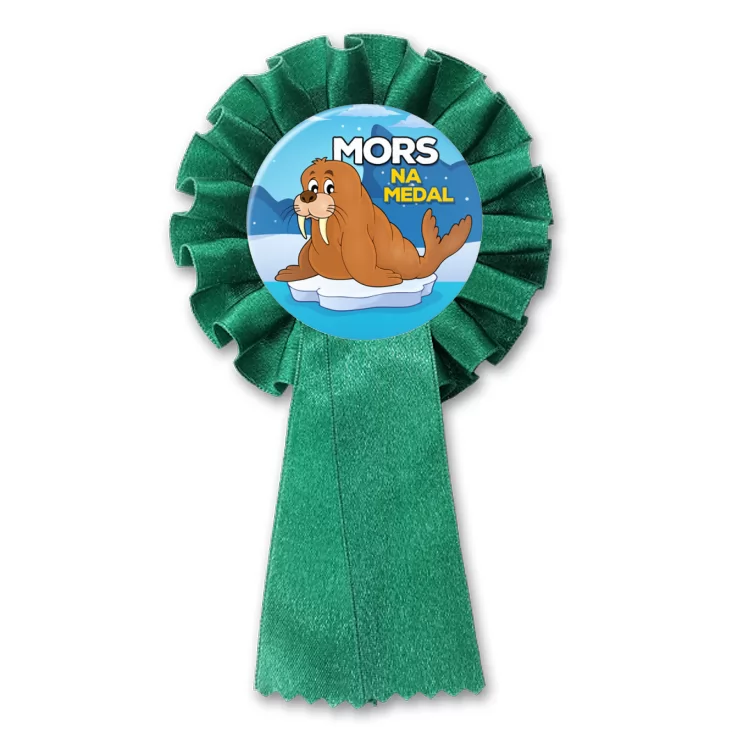 przypinka kotylion Mors na medal