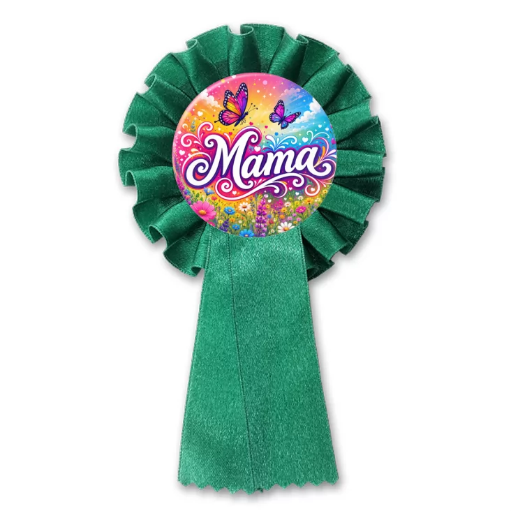 przypinka kotylion Mama i motylki