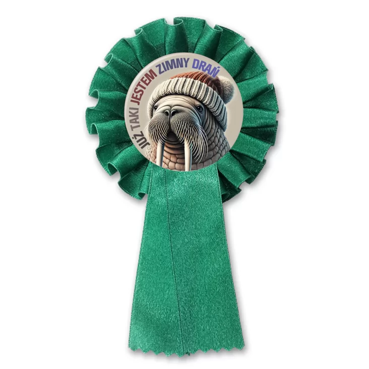 przypinka kotylion Mors zimny drań