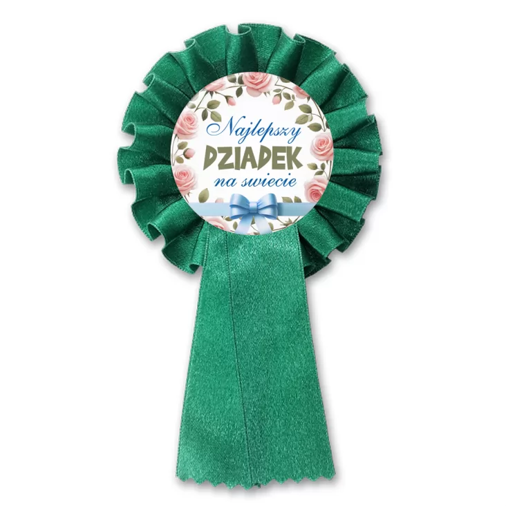 przypinka kotylion Najlepszy dziadek
