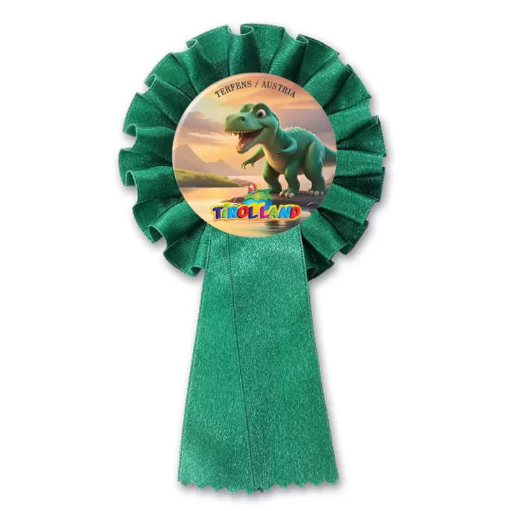 przypinka kotylion Bajkowy tyranozaur Tirolland