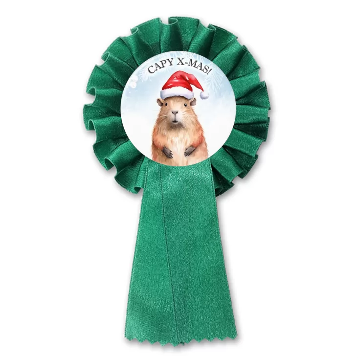 przypinka kotylion Capy x-mas