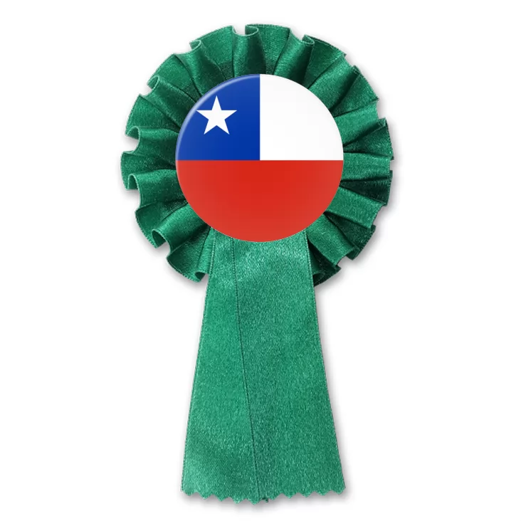 przypinka kotylion Chile