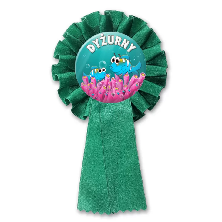 przypinka kotylion Dyżurny rybki