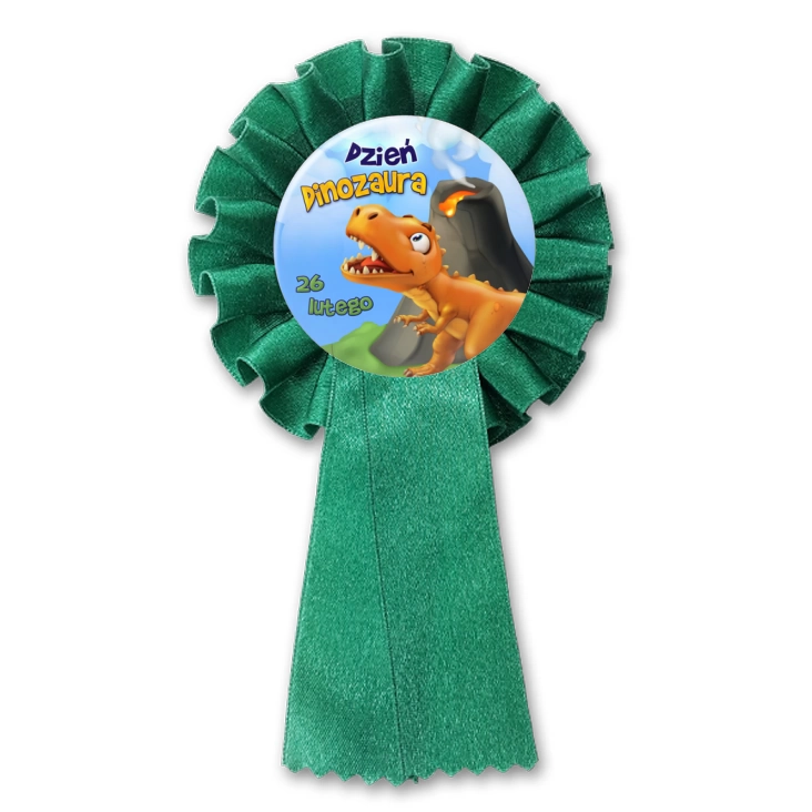 przypinka kotylion Dzień Dinozaura