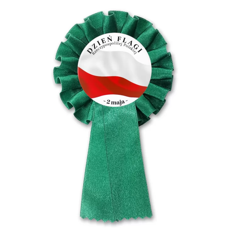przypinka kotylion Dzień Flagi Rzeczypospolitej Polskiej