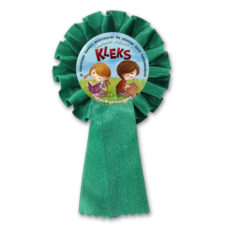 przypinka kotylion Kleks 2022