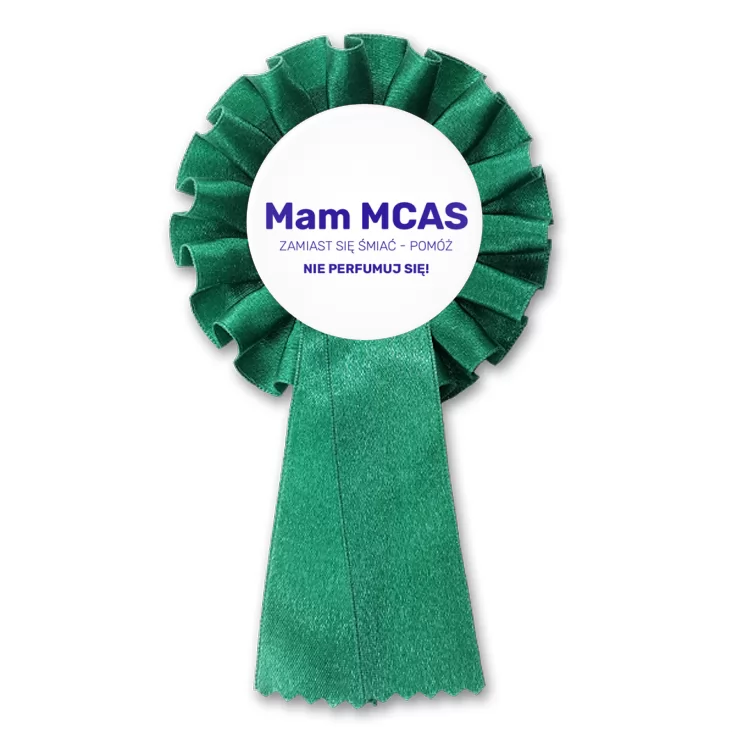 przypinka kotylion Mam MCAS