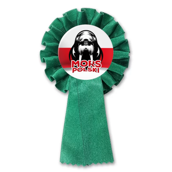 przypinka kotylion Mors polski