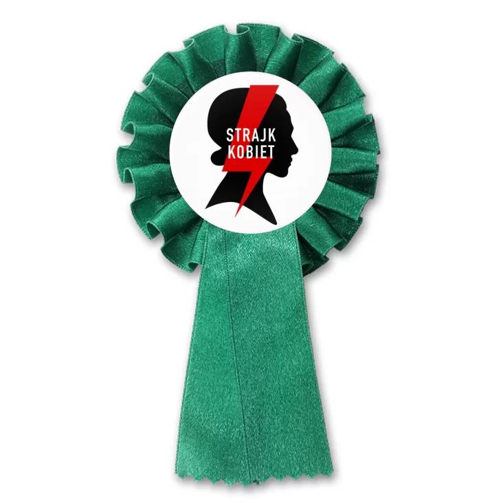 przypinka kotylion Ogólnopolski Strajk Kobiet