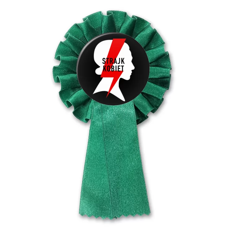 przypinka kotylion Ogólnopolski Strajk Kobiet