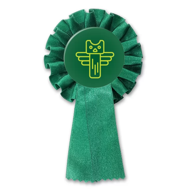 przypinka kotylion Sprawność harcerz totem