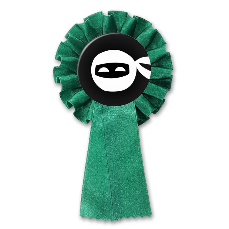 przypinka kotylion Sprawność ninja