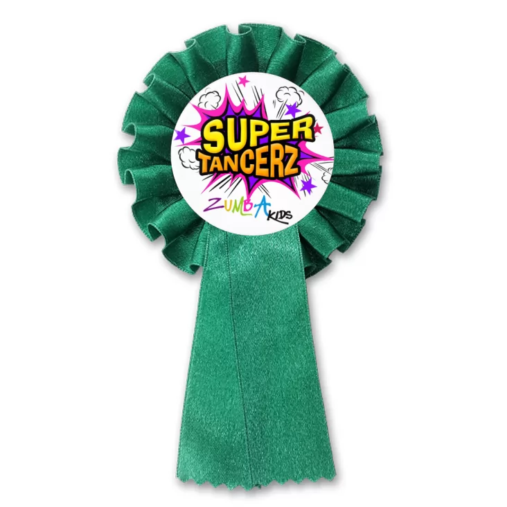 przypinka kotylion Super Tancerz Zumba Kids