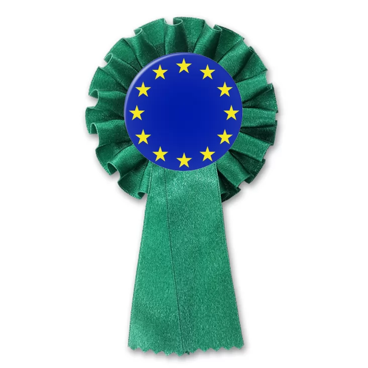 przypinka kotylion Unia Europejska Gwiazdki