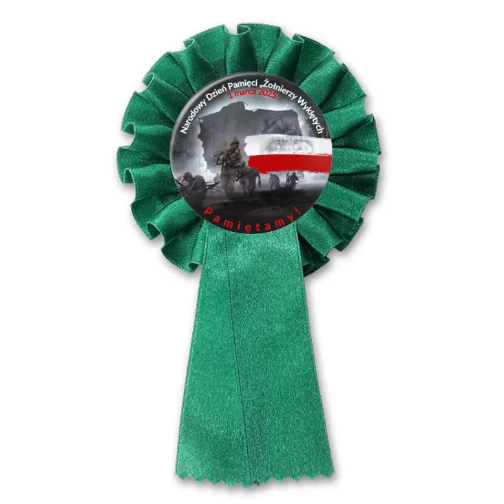 przypinka kotylion Żołnierze Niezłomni