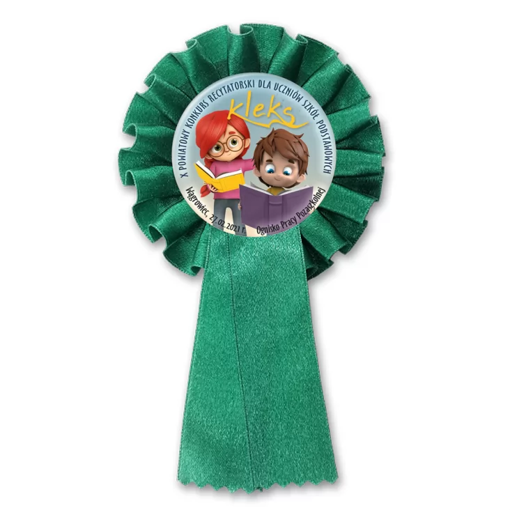 przypinka kotylion Kleks 2021