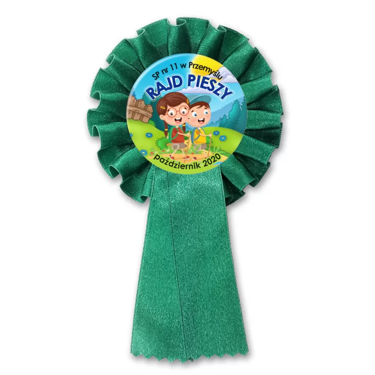 przypinka kotylion Rajd pieszy SP nr 11 w Przemyślu