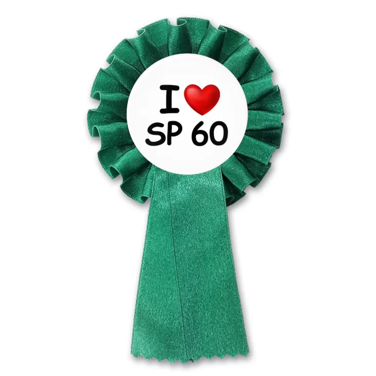 przypinka kotylion I love SP 60