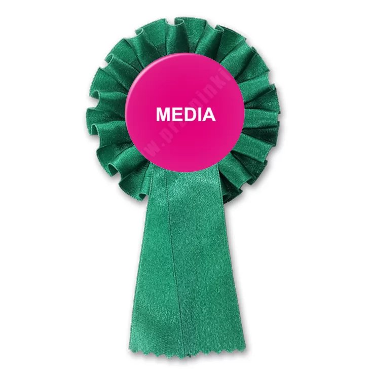 przypinka kotylion Media