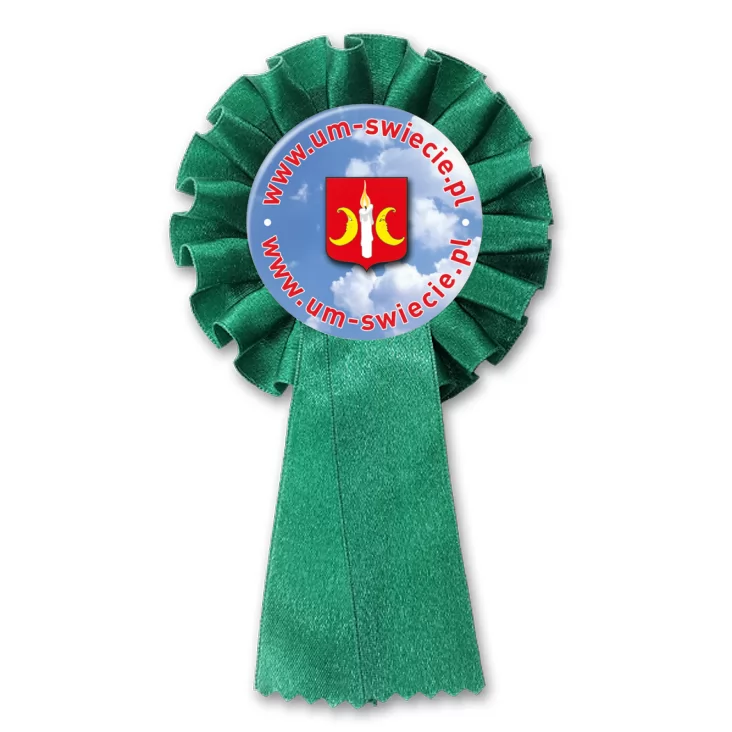 przypinka kotylion www.um-swiecie.pl
