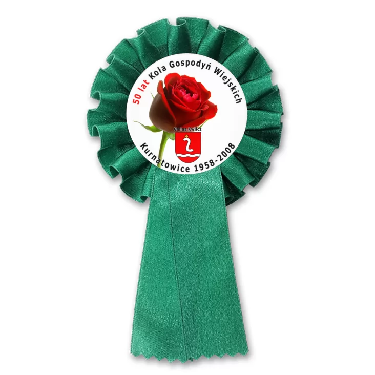 przypinka kotylion KGW Kurnatowice