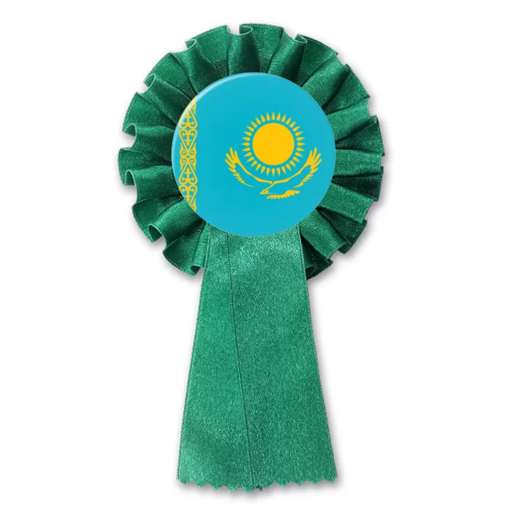 przypinka kotylion Flaga Kazachstan