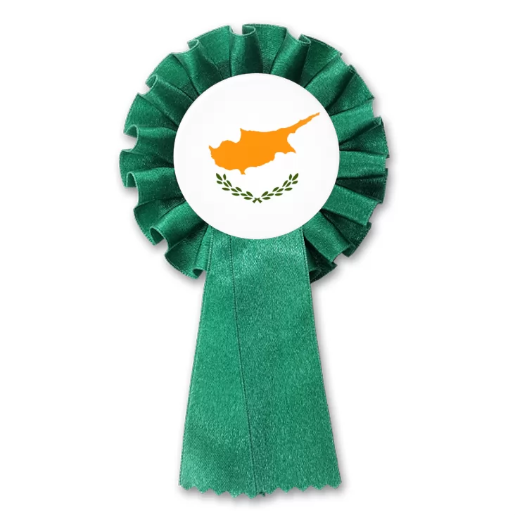 przypinka kotylion Cypr