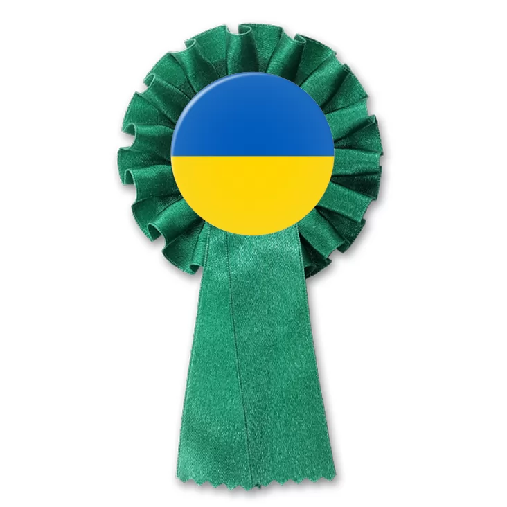 przypinka kotylion Flaga Ukraina