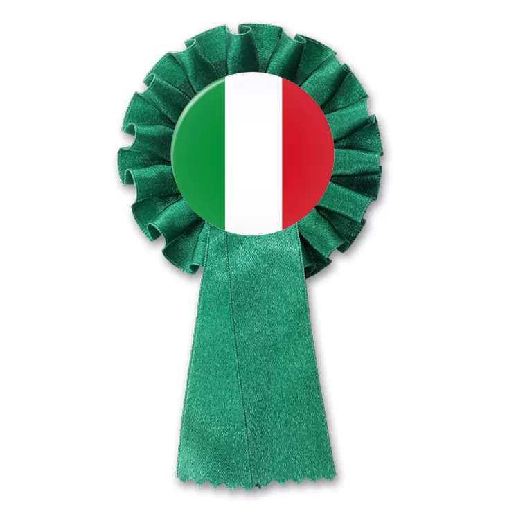 przypinka kotylion Flaga Włochy