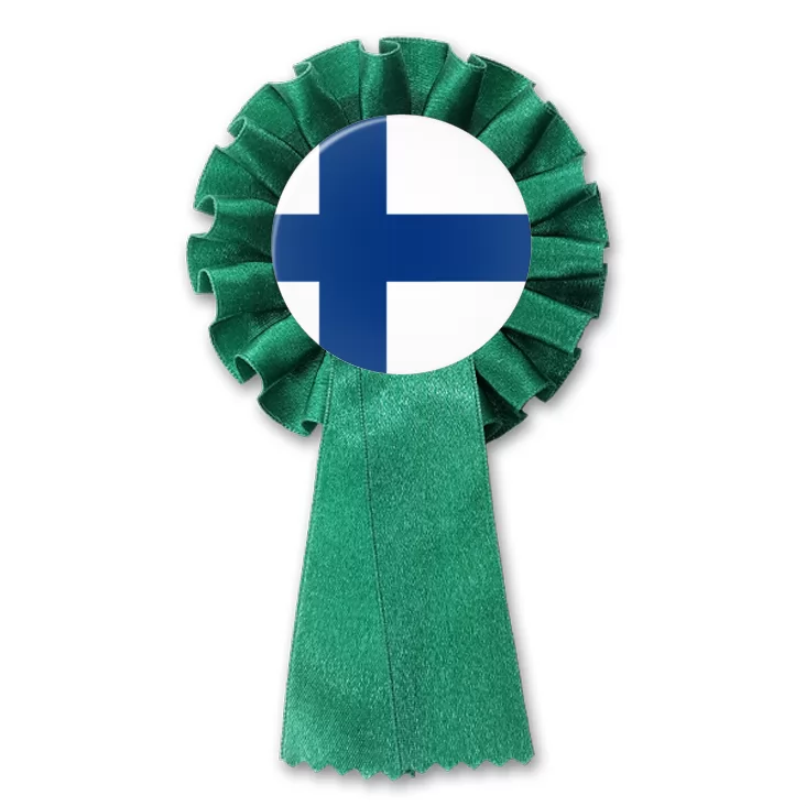 przypinka kotylion Flaga Finlandia