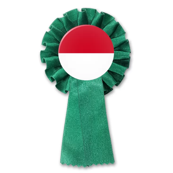 przypinka kotylion Flaga Monako