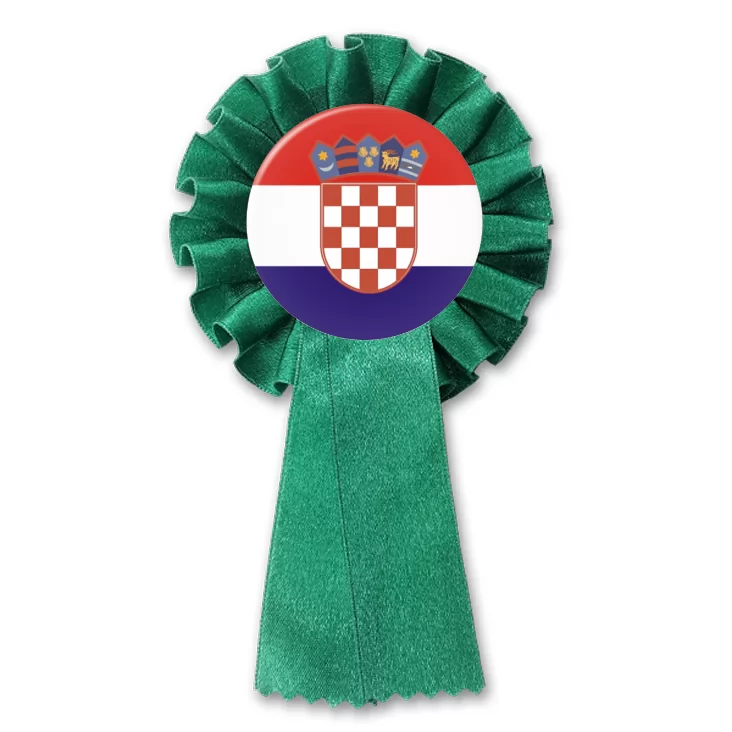 przypinka kotylion Flaga Chrowacja