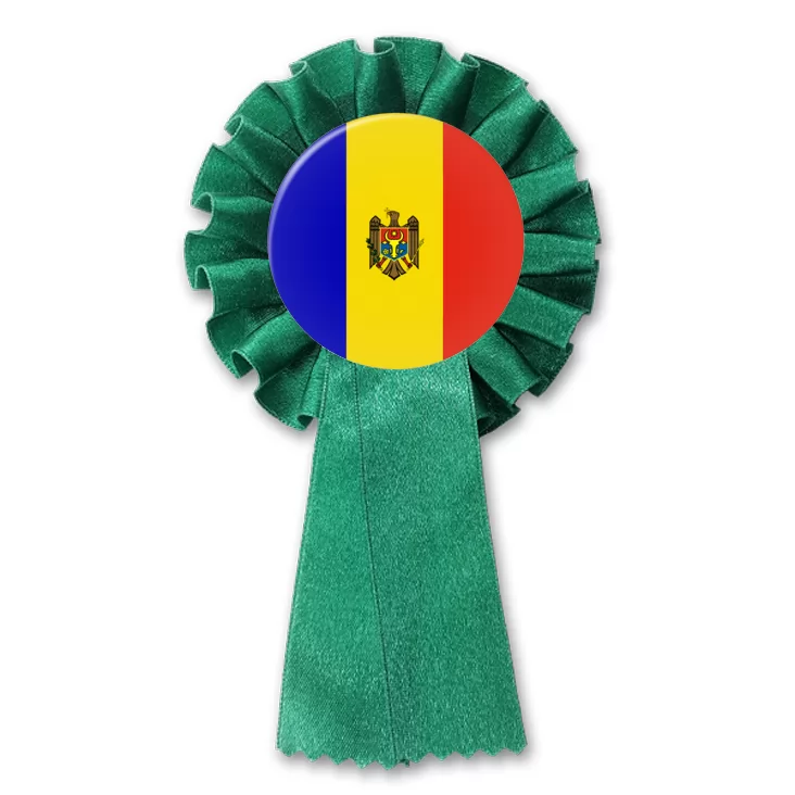 przypinka kotylion Flaga Mołdawia