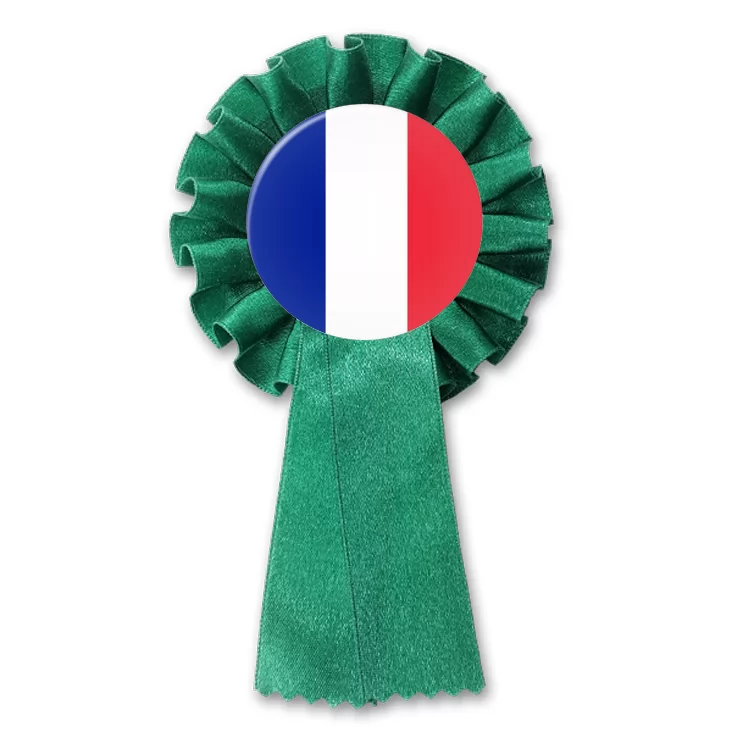przypinka kotylion Flaga Francja