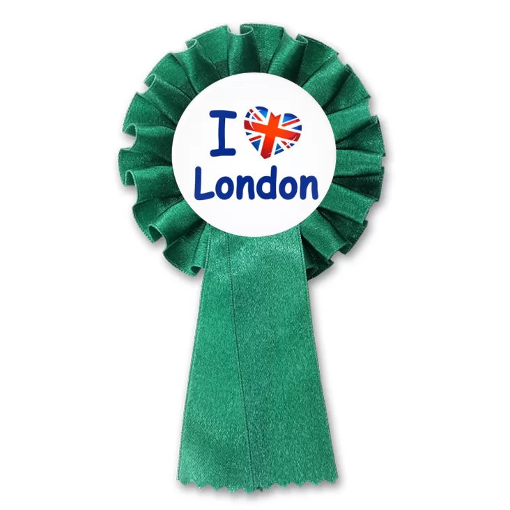 przypinka kotylion I love London