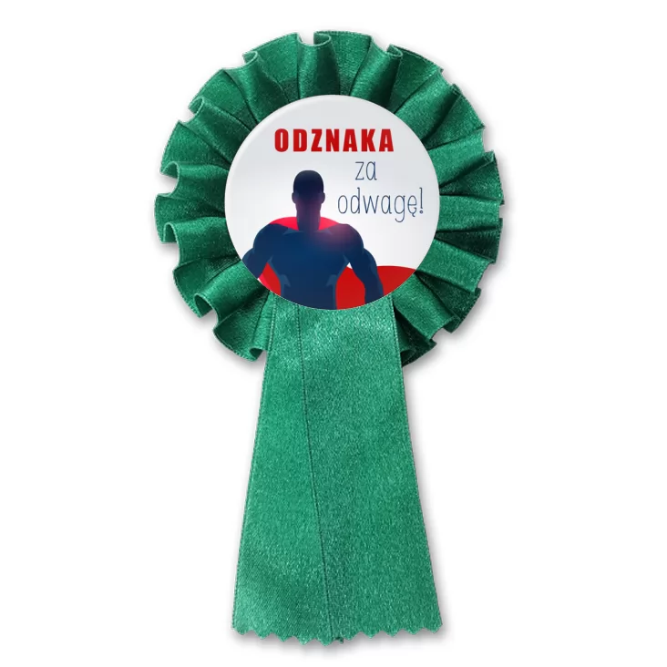 przypinka kotylion Odznaka za odwagę