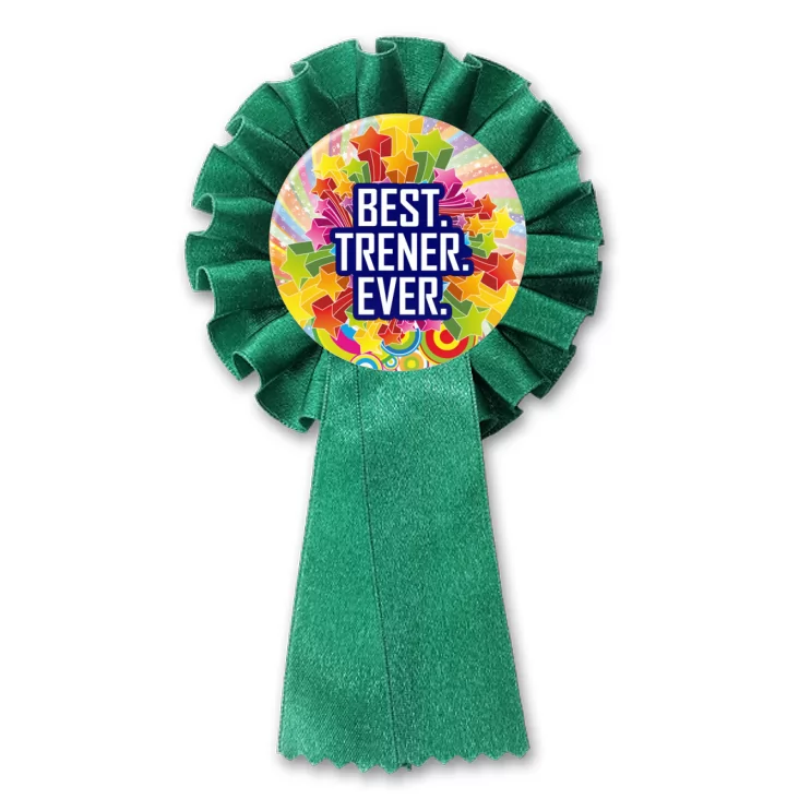 przypinka kotylion Best trener ever