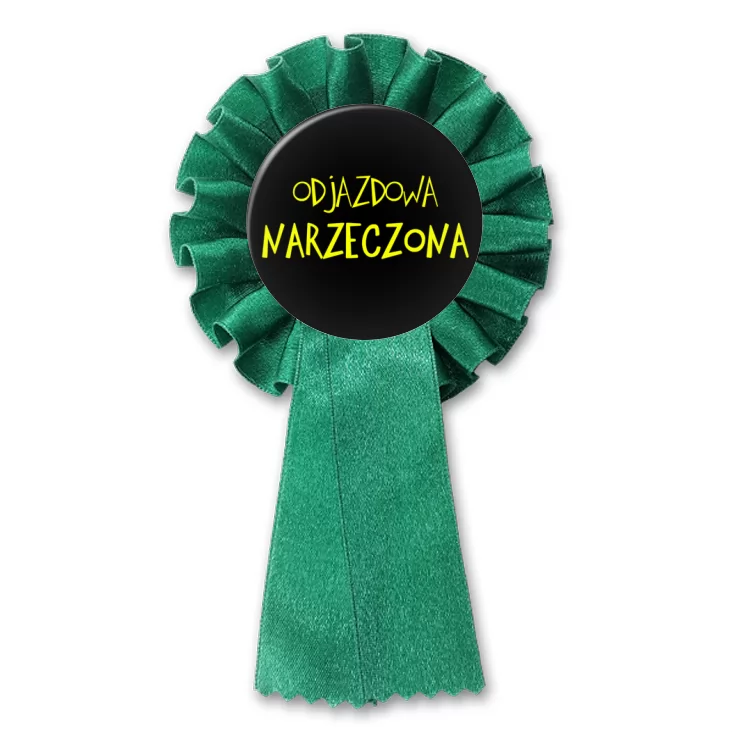 przypinka kotylion Odjazdowa narzeczona