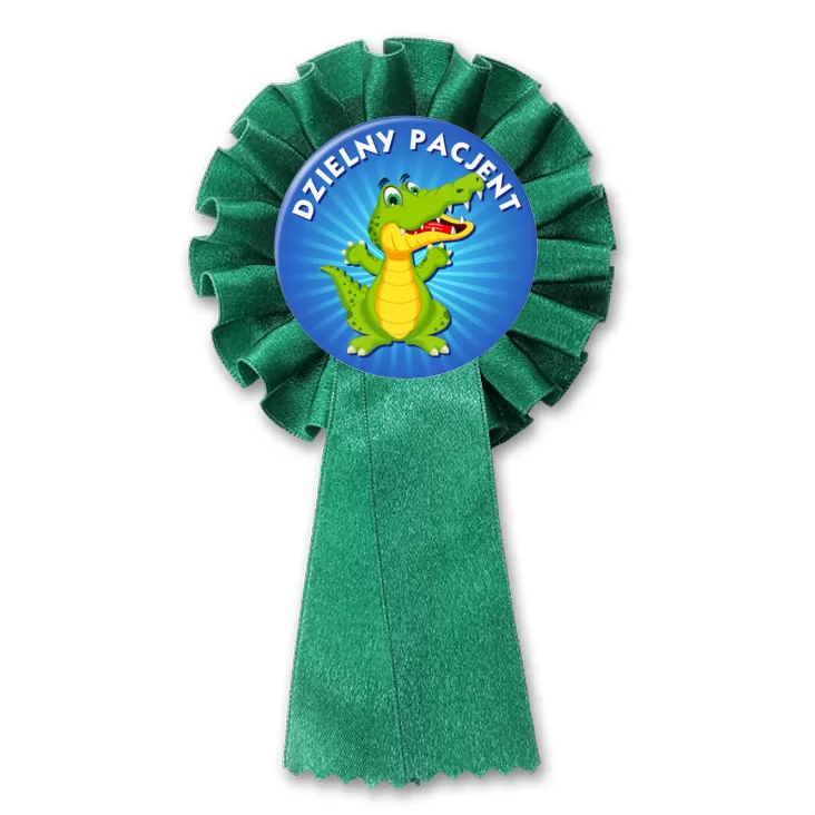 przypinka kotylion Dzielny Pacjent