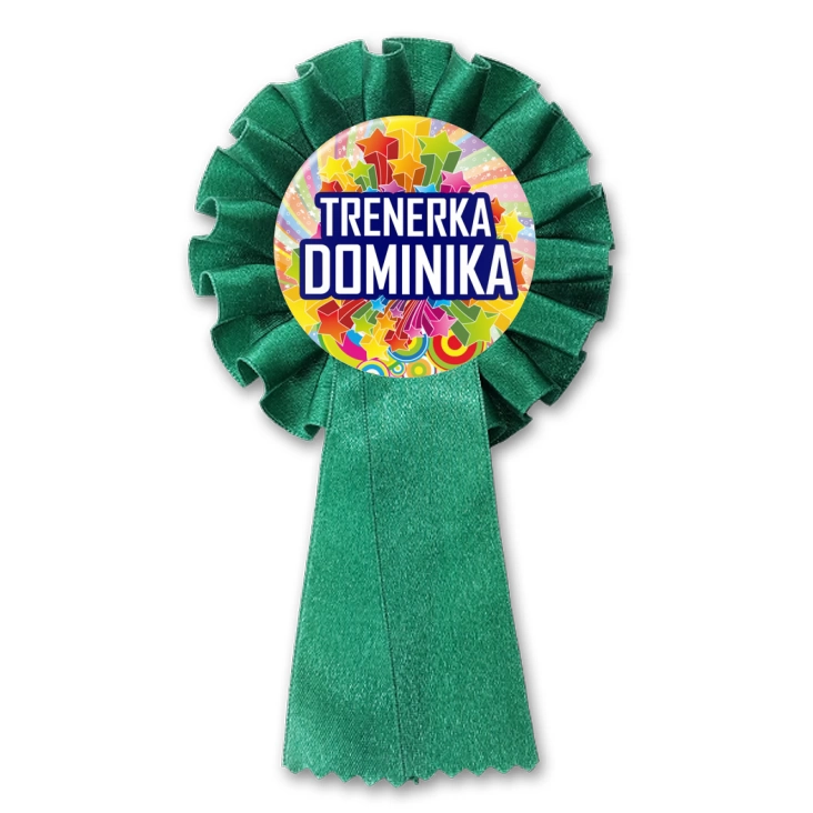 przypinka kotylion Trenerka