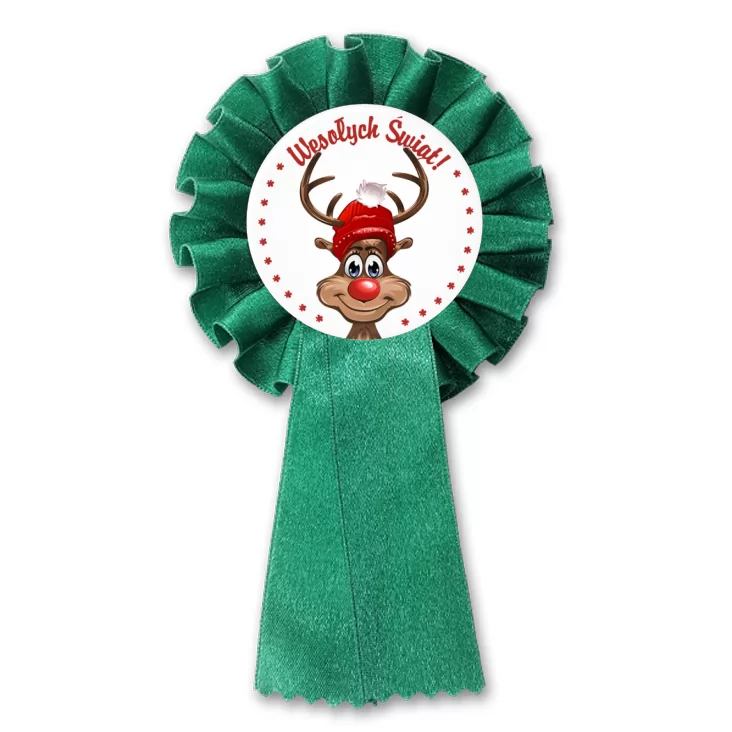przypinka kotylion Wesołych Świąt!