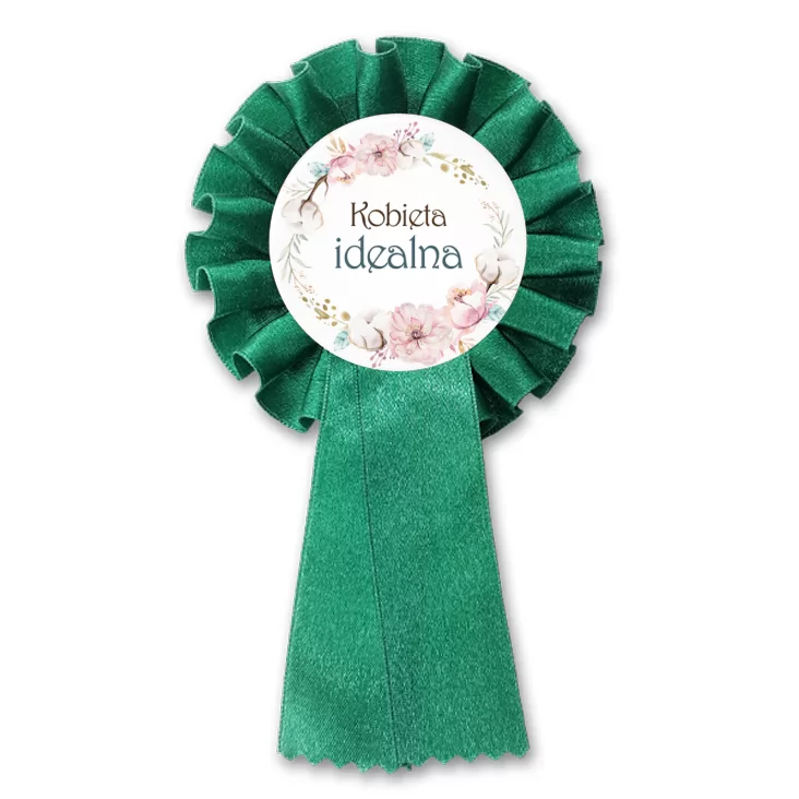 przypinka kotylion Kobieta idealna
